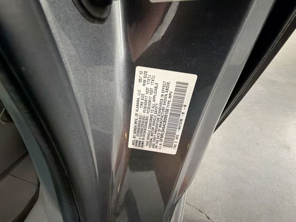 Used 2012 Polished Metal Metallic Honda EX-L image 32