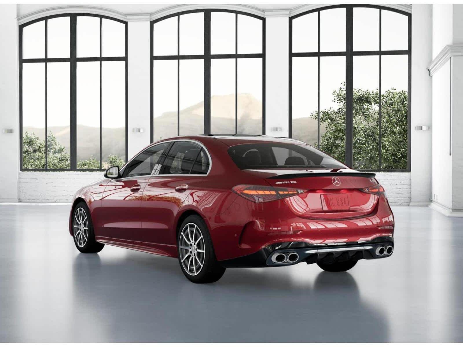 New 2026 MANUFAKTUR Patagonia Red Metallic Mercedes-Benz AMG® C 43 4MATIC® Sedan image 27