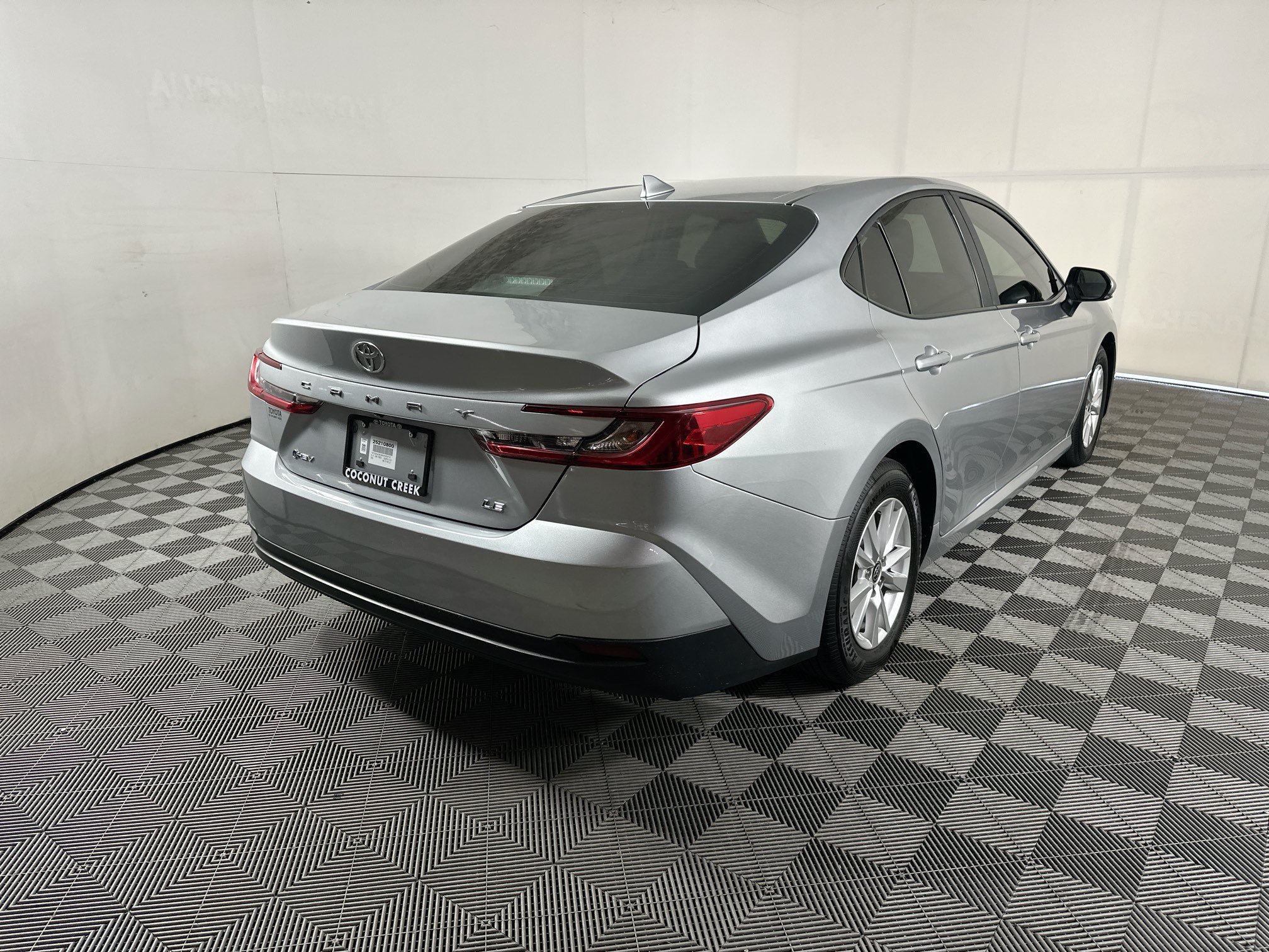 Used 2025 Celestial Silver Metallic Toyota LE image 3