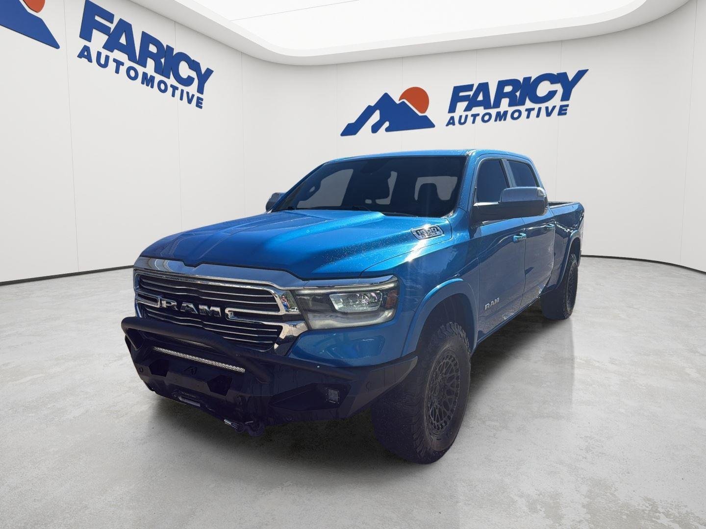 Used 2020 Hydro Blue Pearlcoat Ram Laramie image 1