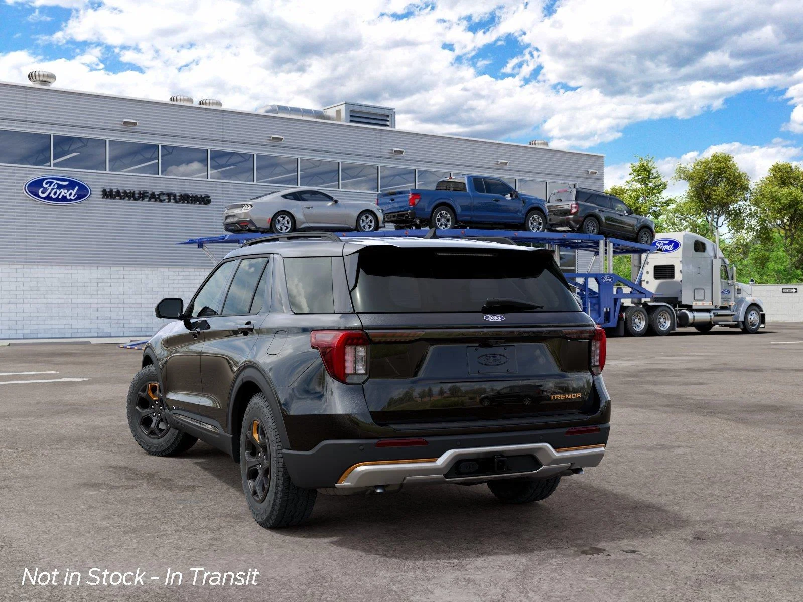 New 2027 Agate Black Metallic Ford Tremor® image 4