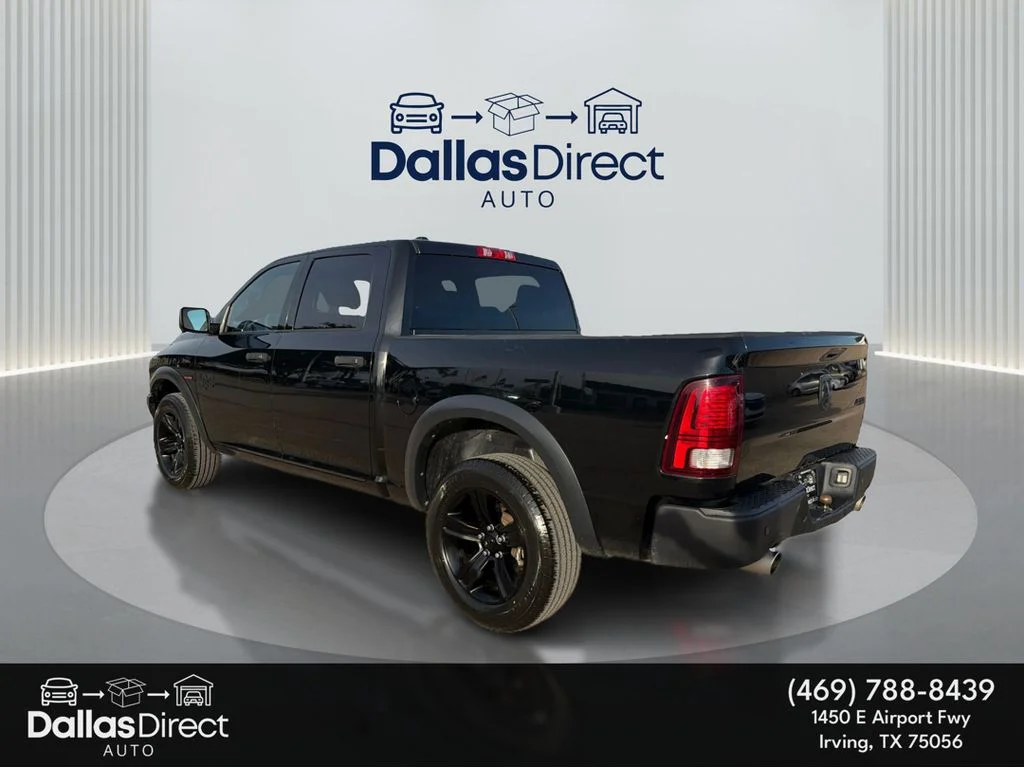 Used 2021 Diamond Black Crystal Pearlcoat Ram Warlock image 8