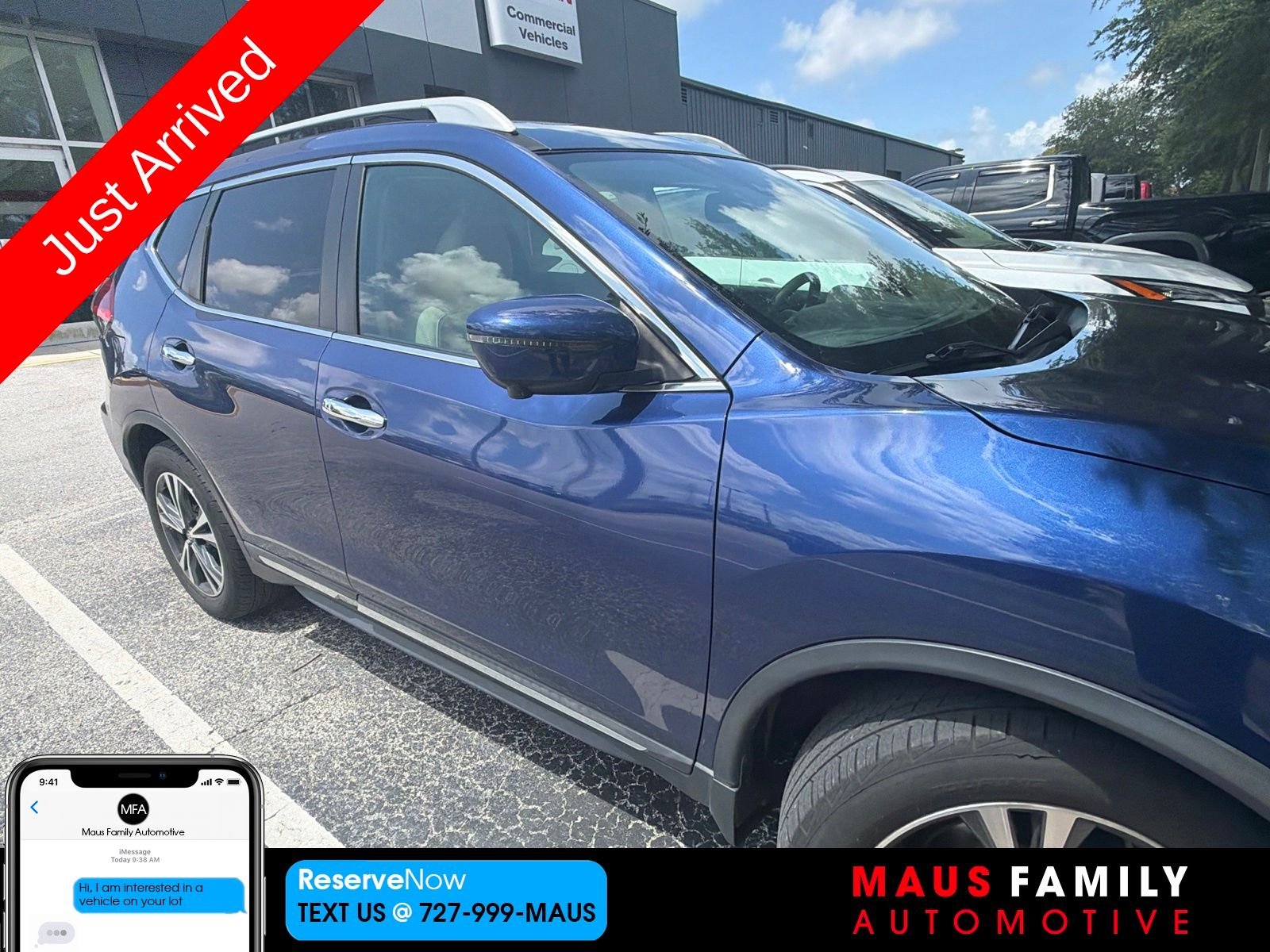 Used 2017 Blue Nissan SL image 1