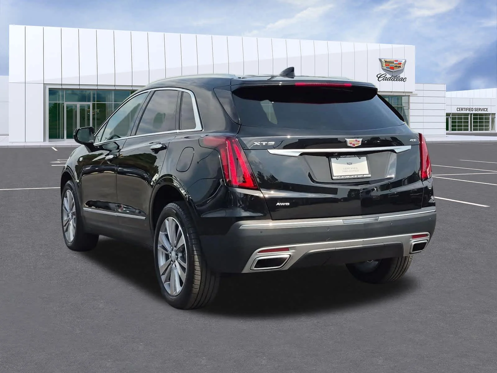 Used 2023 STELLAR BLACK METALLIC Cadillac AWD Premium Luxury image 7