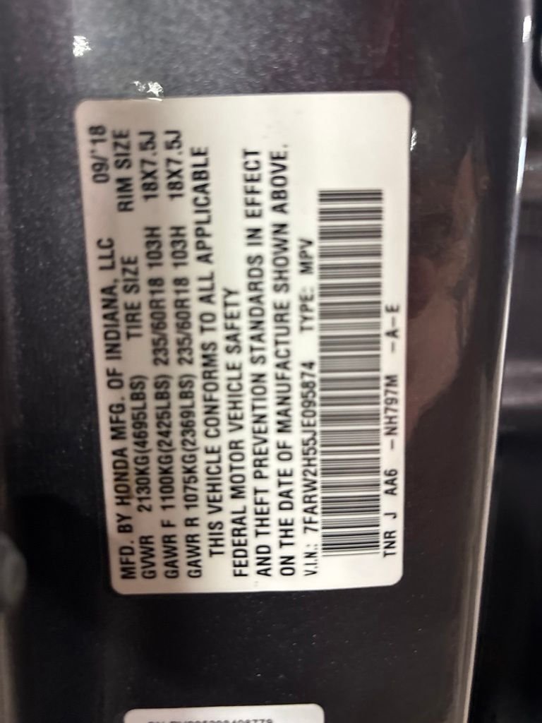 Used 2018 Gray Honda EX image 10