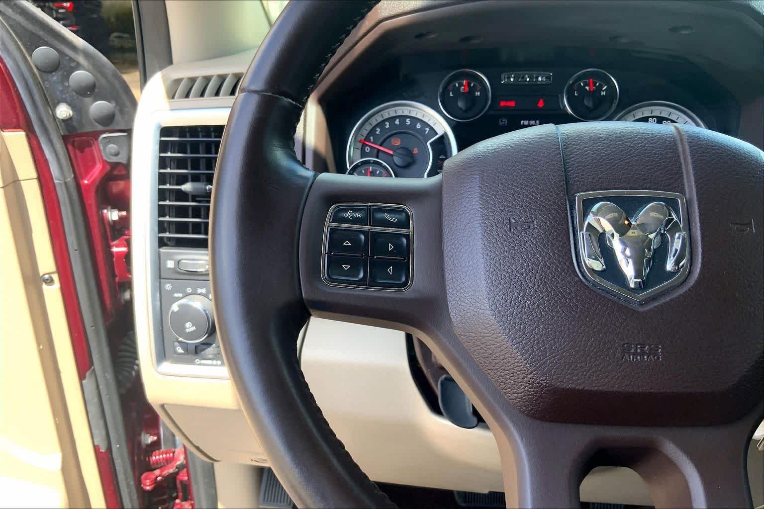 Used 2017 Delmonico Red Pearlcoat Ram Lone Star Silver image 24