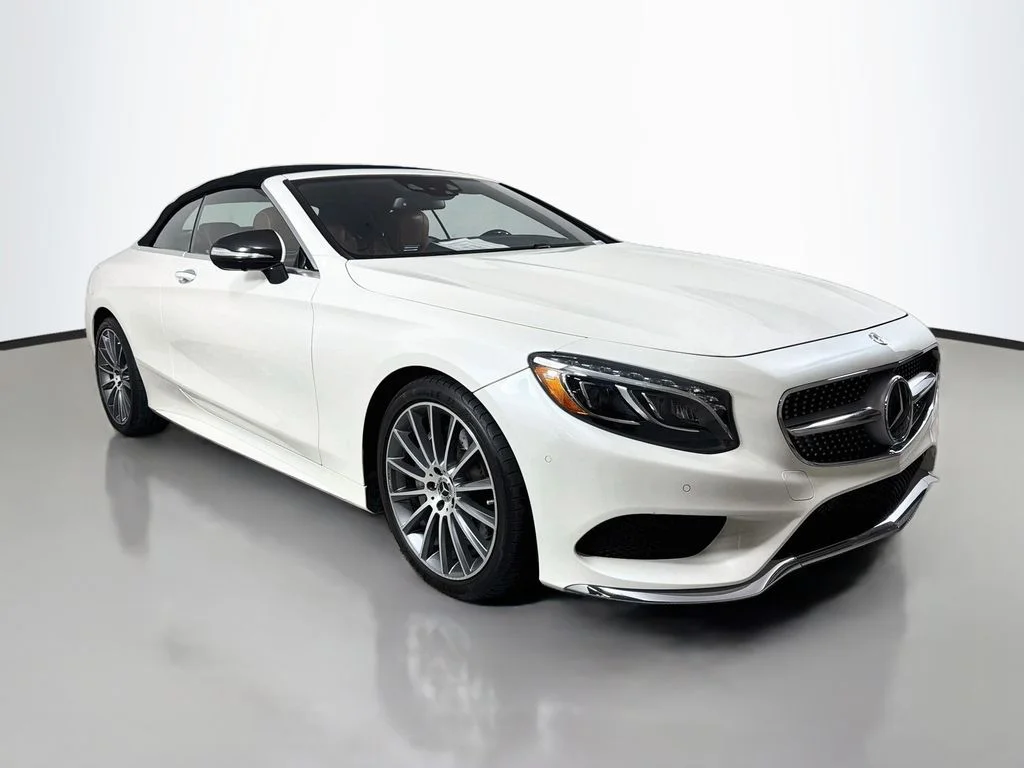 Used 2017 White Mercedes-Benz S 550 image 3