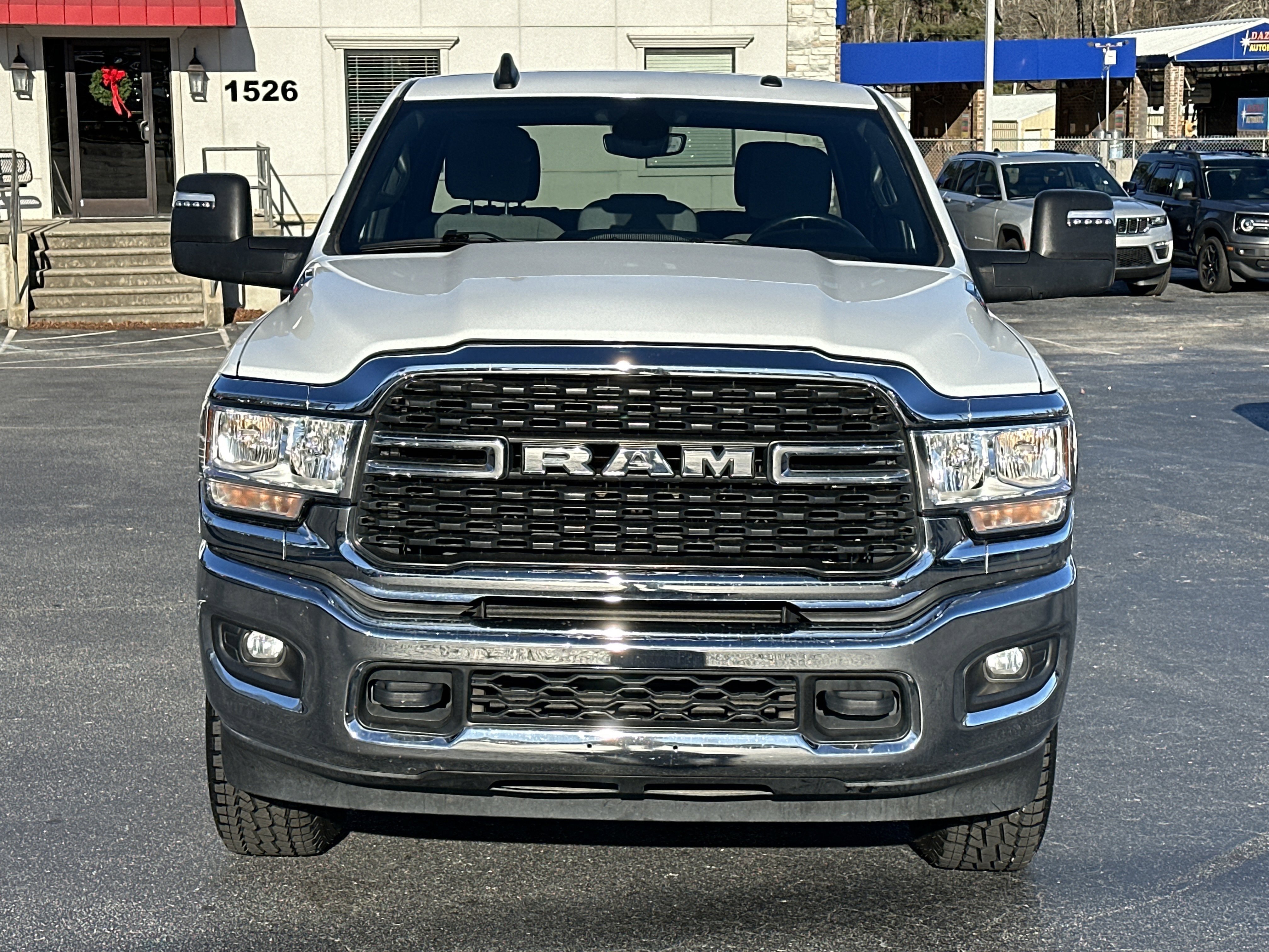Used 2024 Bright White Clearcoat Ram Big Horn image 3