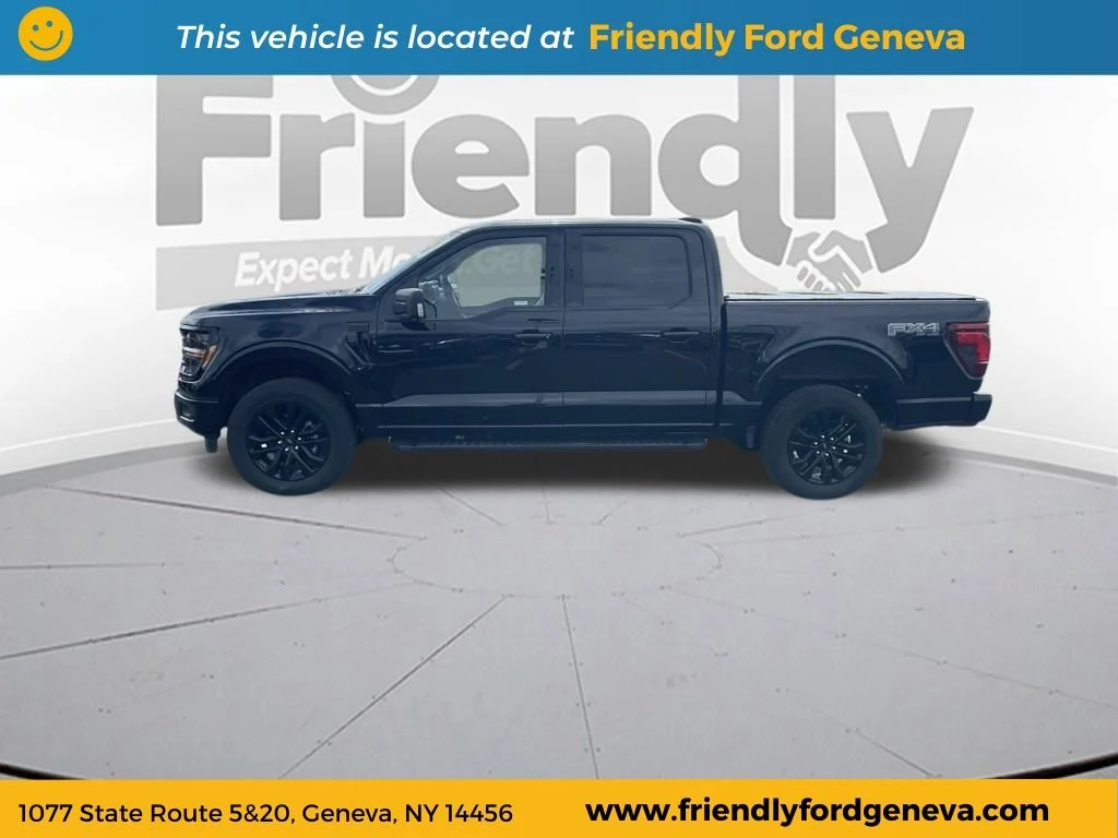 Used 2025 Agate Black Metallic Ford XLT image 44