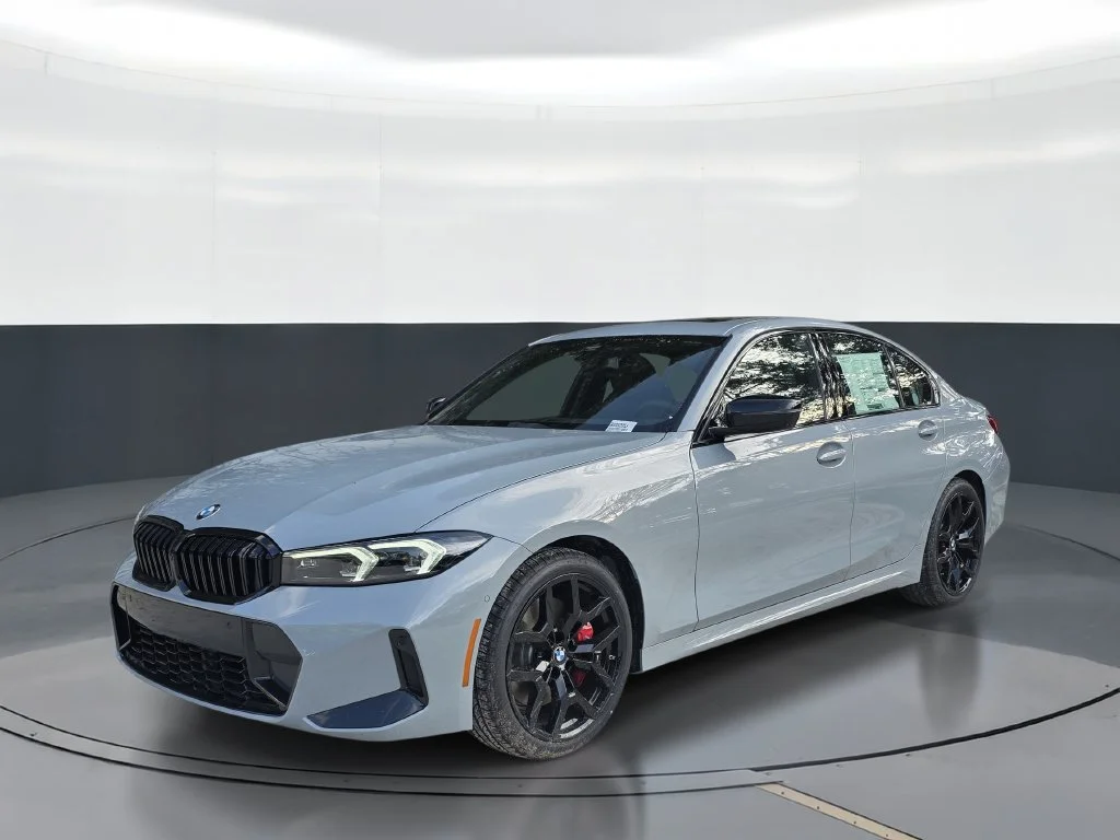 New 2026 Brooklyn Grey Metallic BMW 330i image 1
