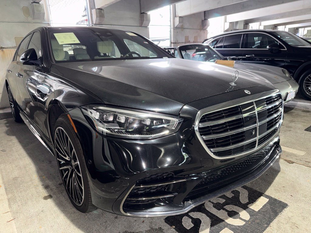 Certified Used 2023 Black Mercedes-Benz S 580 image 2