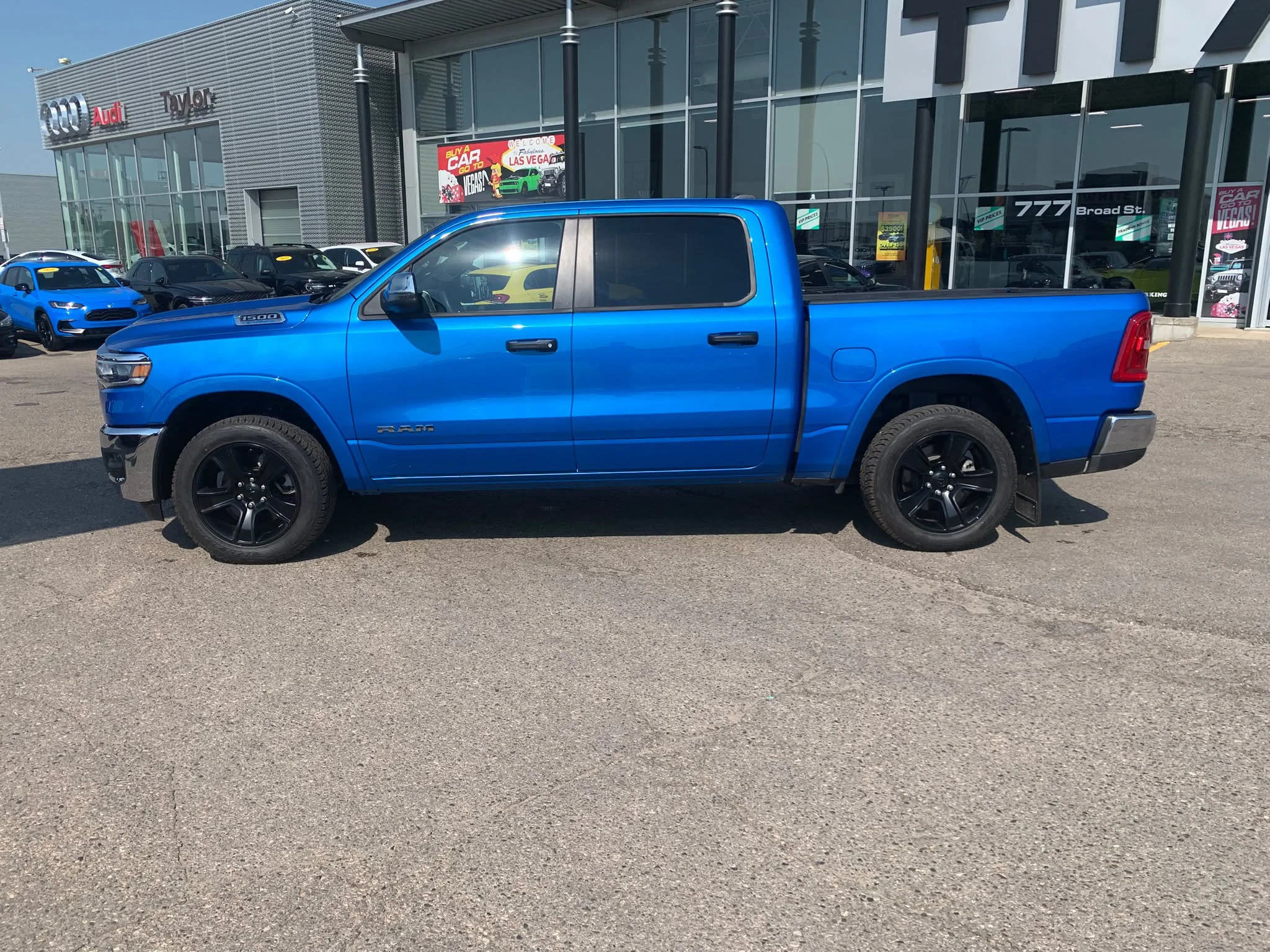 Certified Used 2025 Hydro Blue Pearl Ram Big Horn 4x4*6 Pass | Adaptive Cruise | Remote Start | Htd Seats | Htd Wheel | Lane Keep Assist image 7
