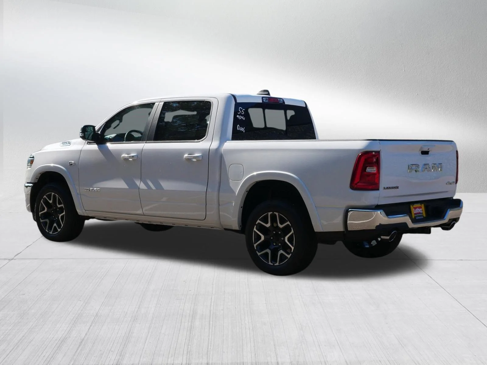 New 2026 Bright White Clear-Coat Exterior Paint RAM Laramie image 5