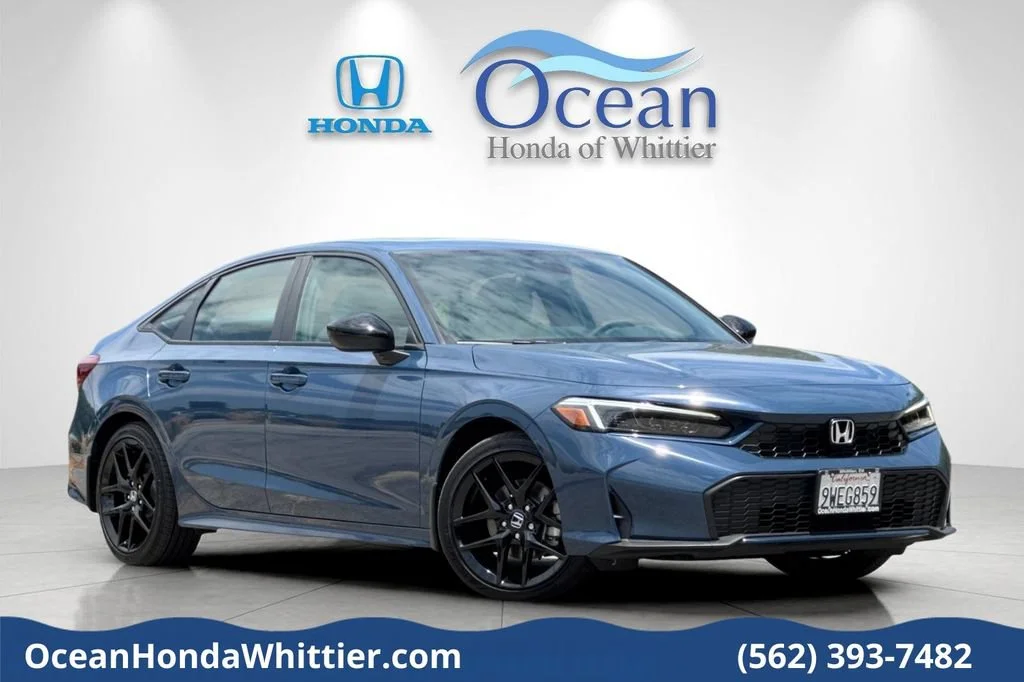 Certified Used 2025 Blue Lagoon Pearl Honda Sport image 37