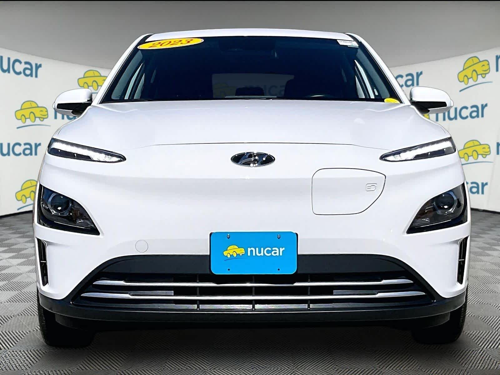 Used 2023 Hyundai Kona EV SEL with VIN KM8K33AG2PU165673 for sale in Saint Albans City, VT