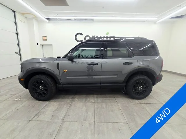 New 2026 Carbonized Gray Metallic Ford Badlands® image 2
