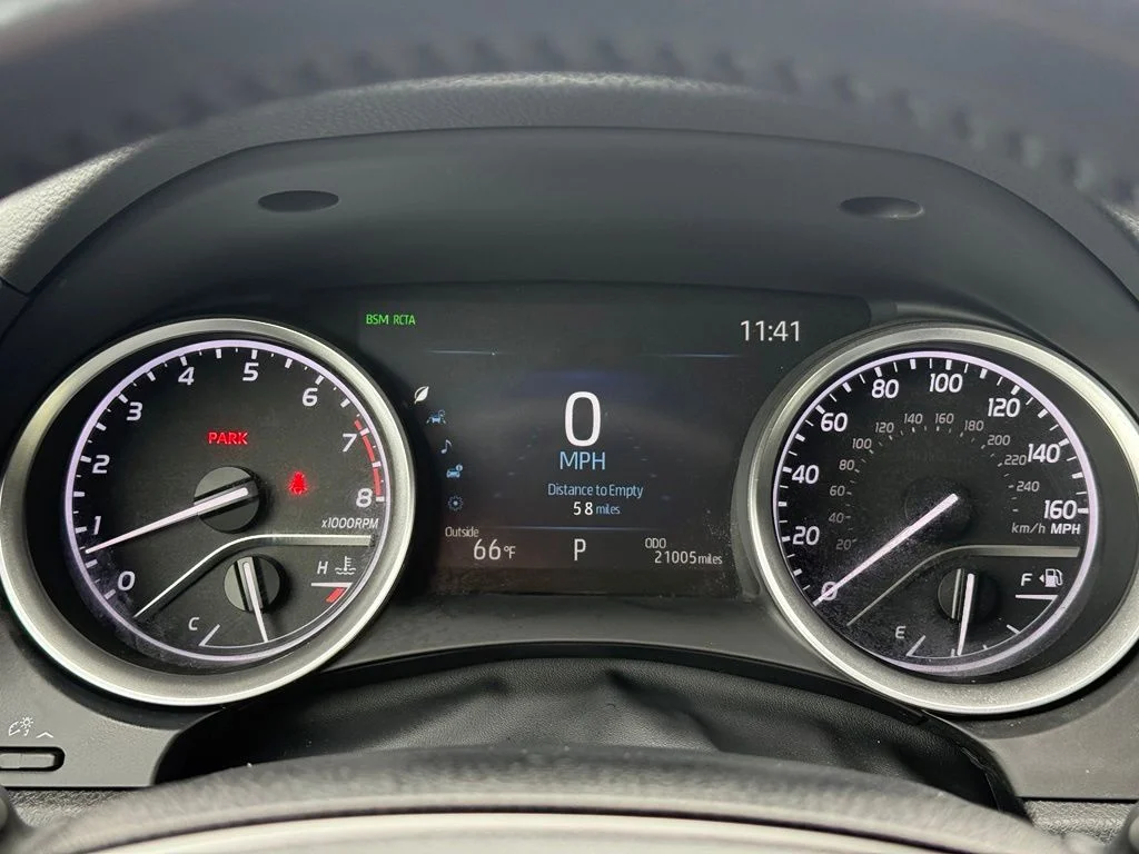 Certified Used 2023 Blue Toyota XLE image 29