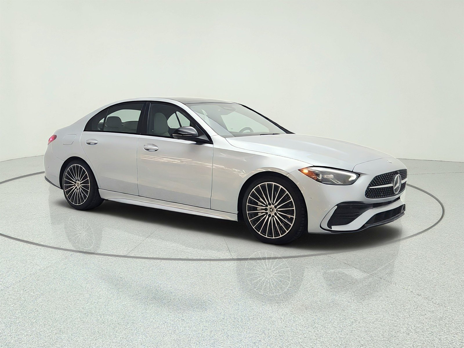 Used 2022 Selenite Grey Metallic Mercedes-Benz C 300 Sedan image 3