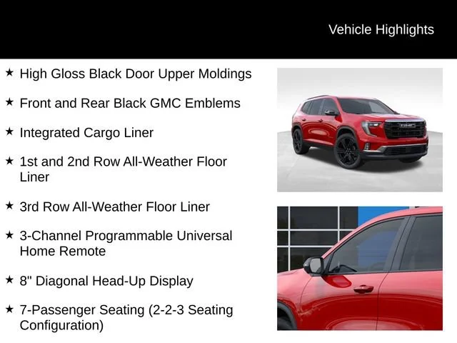 New 2026 Volcanic Red Tintcoat GMC Elevation image 15