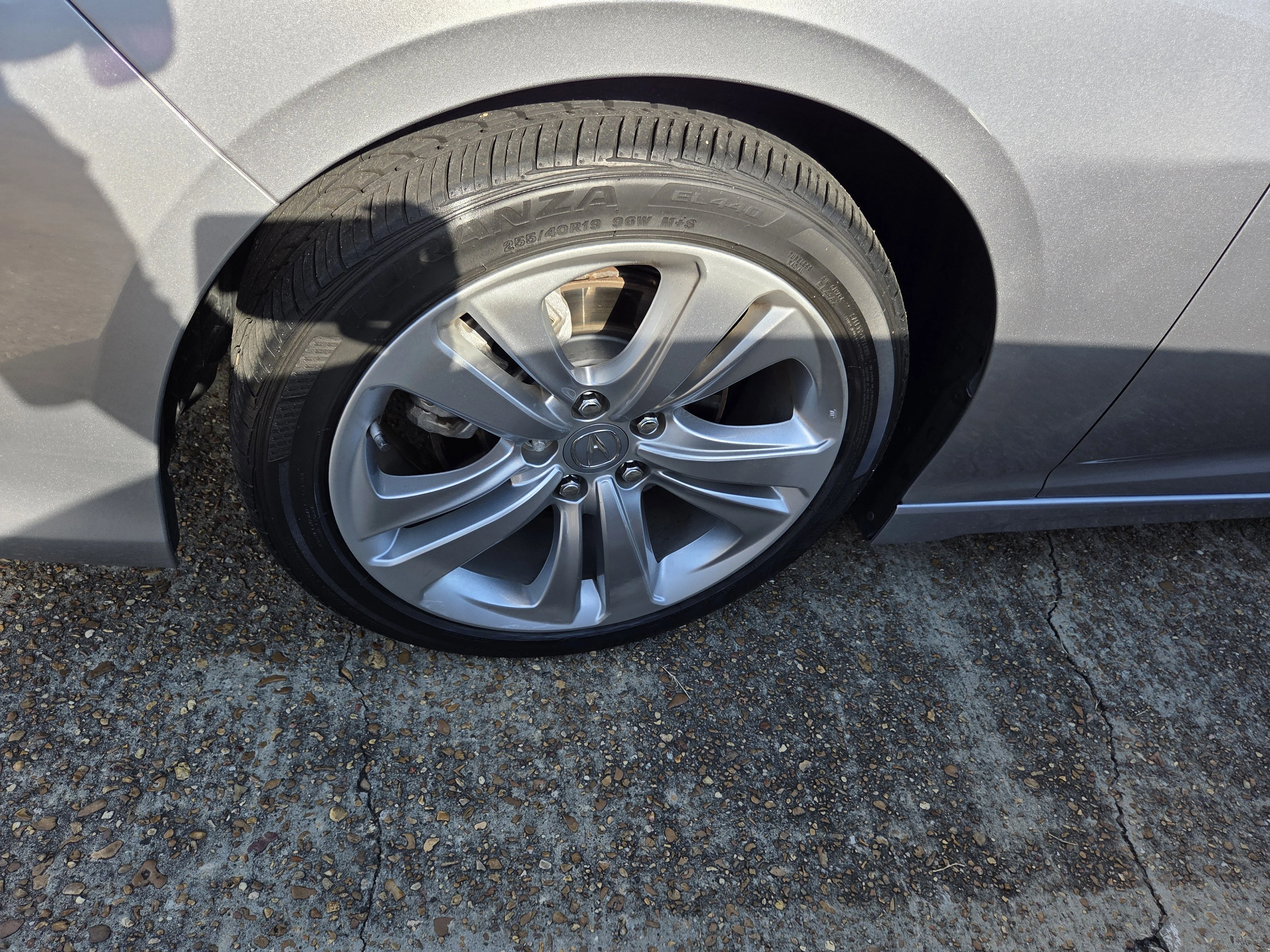 Used 2023 Lunar Silver Metallic Acura TECH image 12