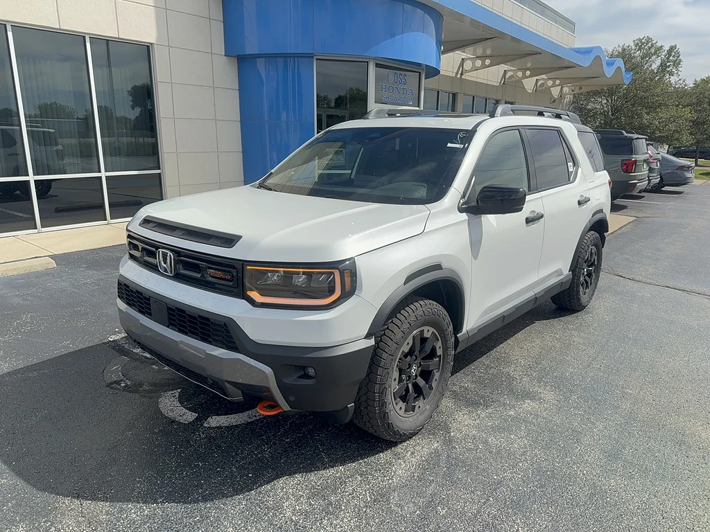 New 2026 Platinum White Pearl Honda TrailSport Elite image 1