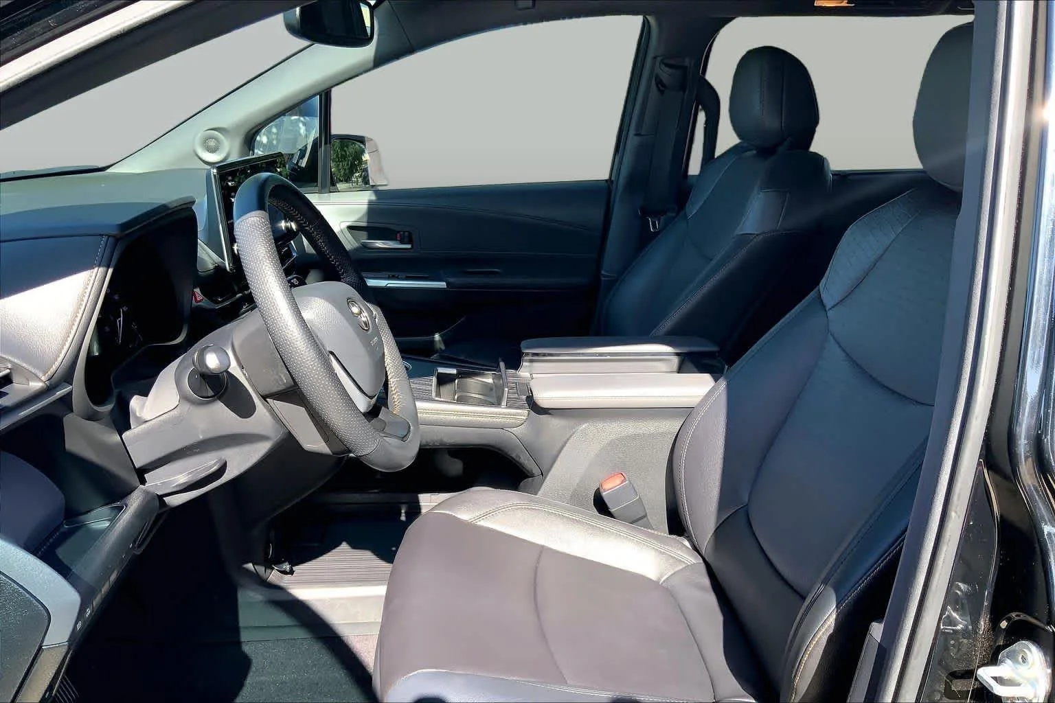 Used 2024 Midnight Black Metallic Toyota Woodland Edition image 8
