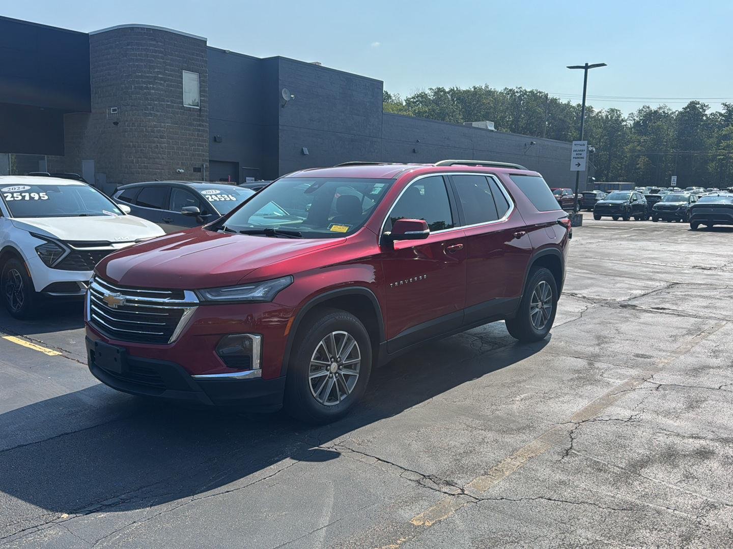 Used 2023 Radiant Red Tintcoat Chevrolet LT Cloth image 5