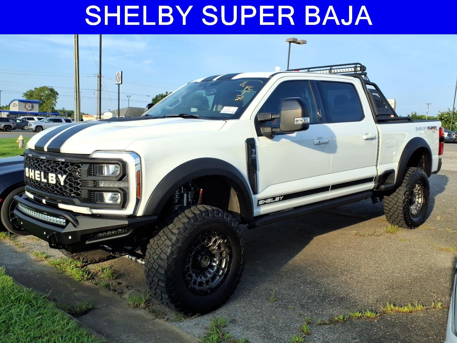 Used 2024 Star White Metallic Tri-Coat Ford LARIAT image 1
