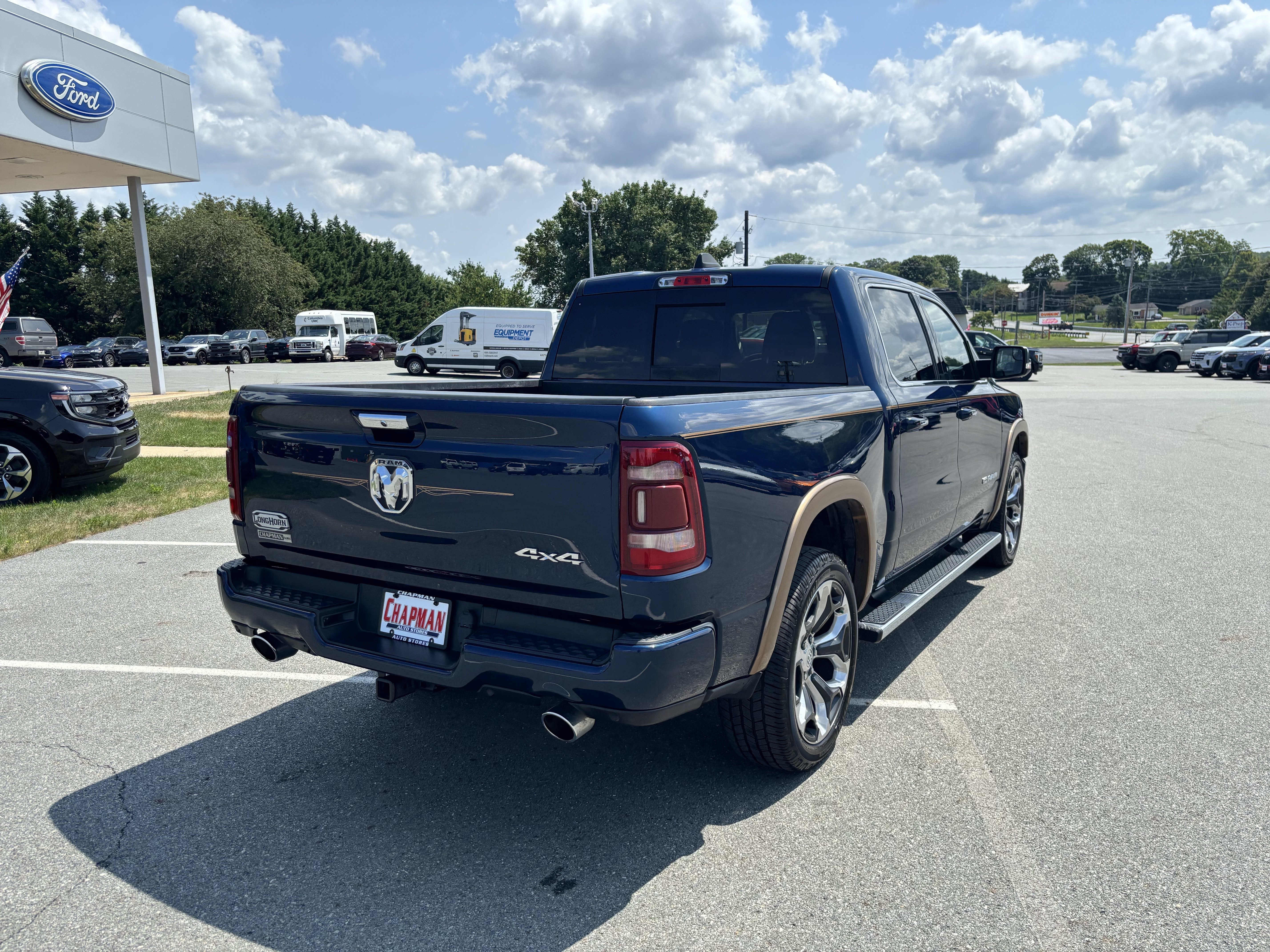 Used 2022 Patriot Blue Pearlcoat Ram Longhorn image 7