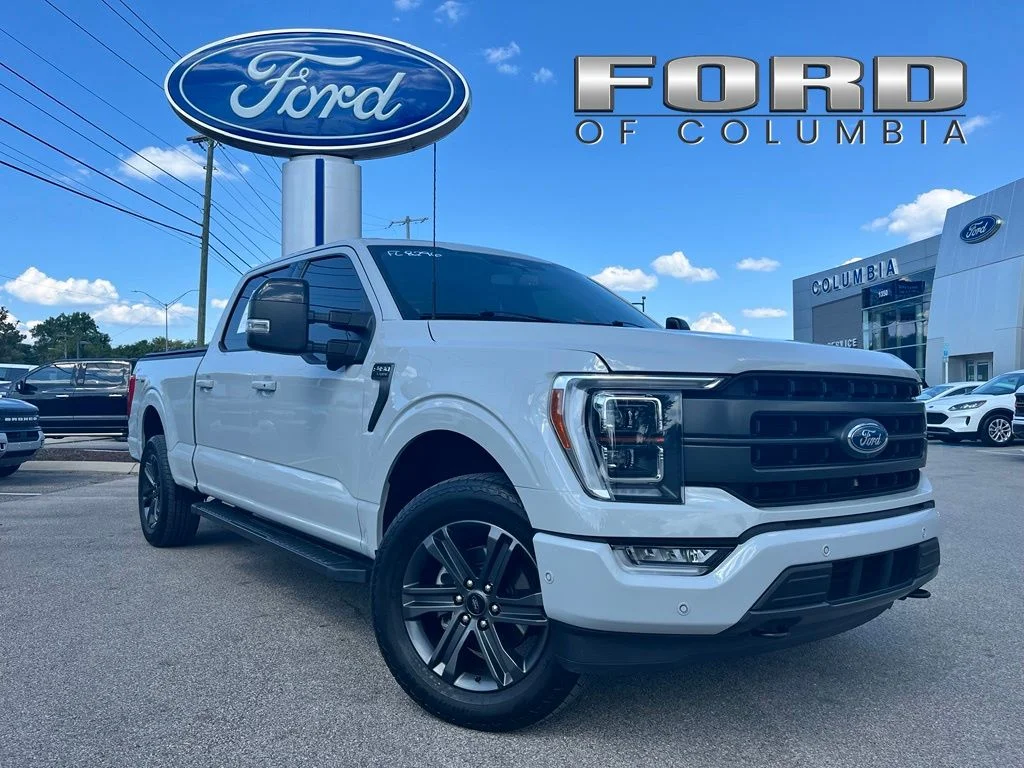 Used 2023 White Ford Lariat image 1
