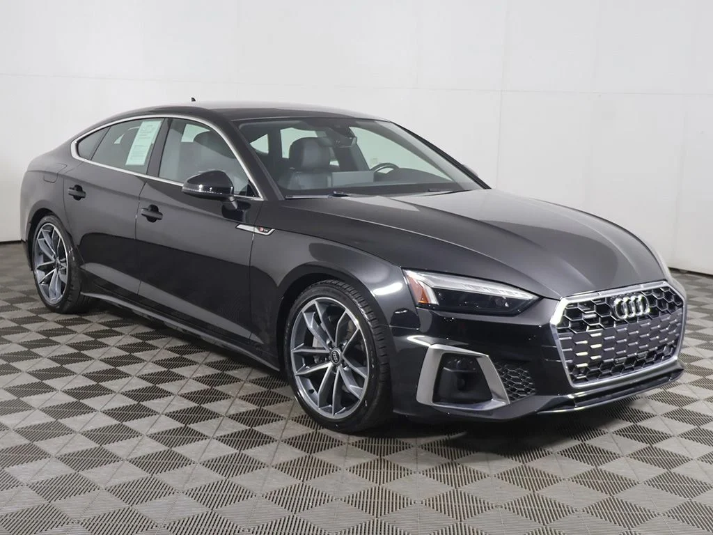 Used 2023 Black Audi 45 S line Premium image 2