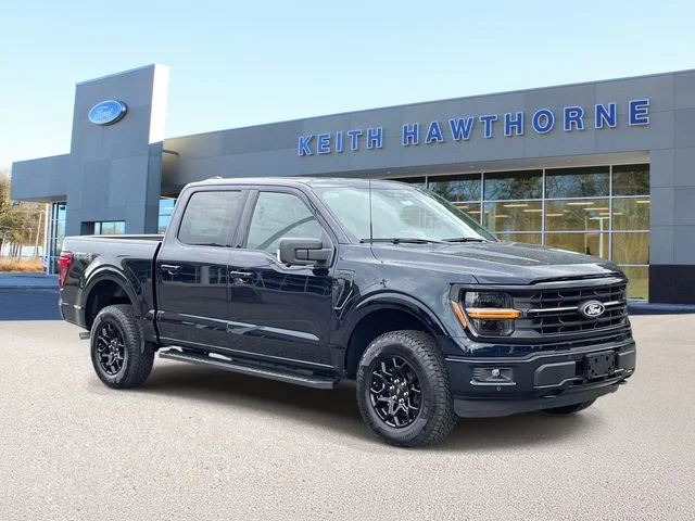 New 2026 Antimatter Blue Metallic Ford XLT image 1