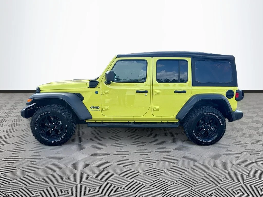 Used 2023 Yellow Jeep Willys 4xe image 9