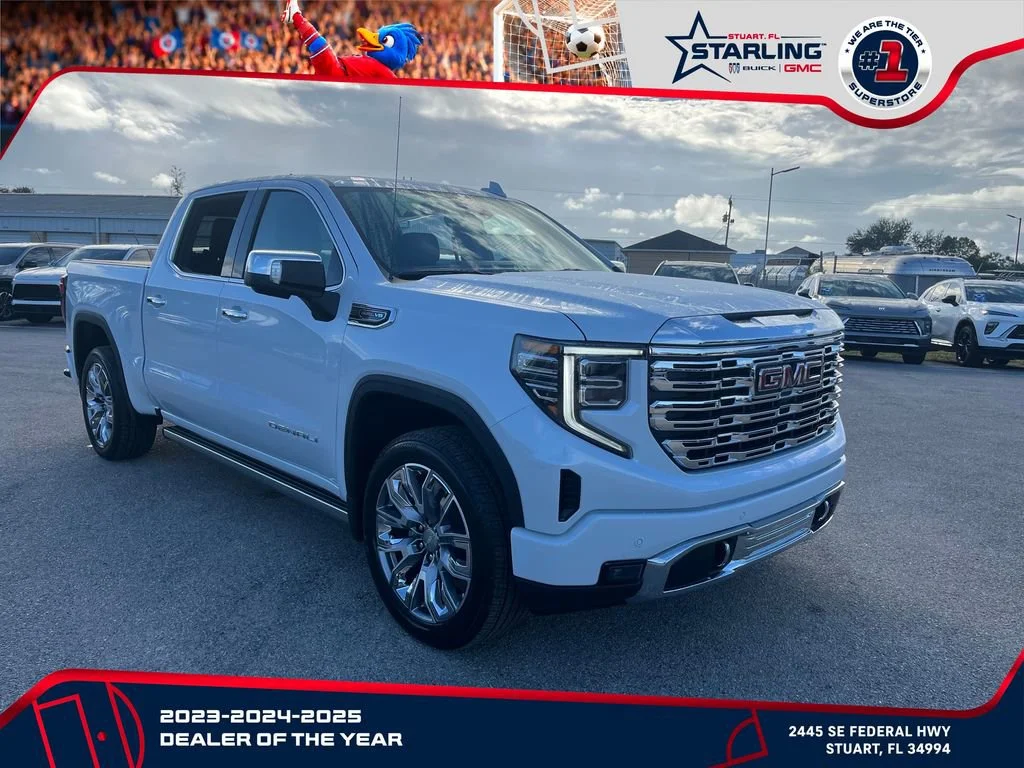 New 2026 Glacier White Tricoat GMC Denali image 3