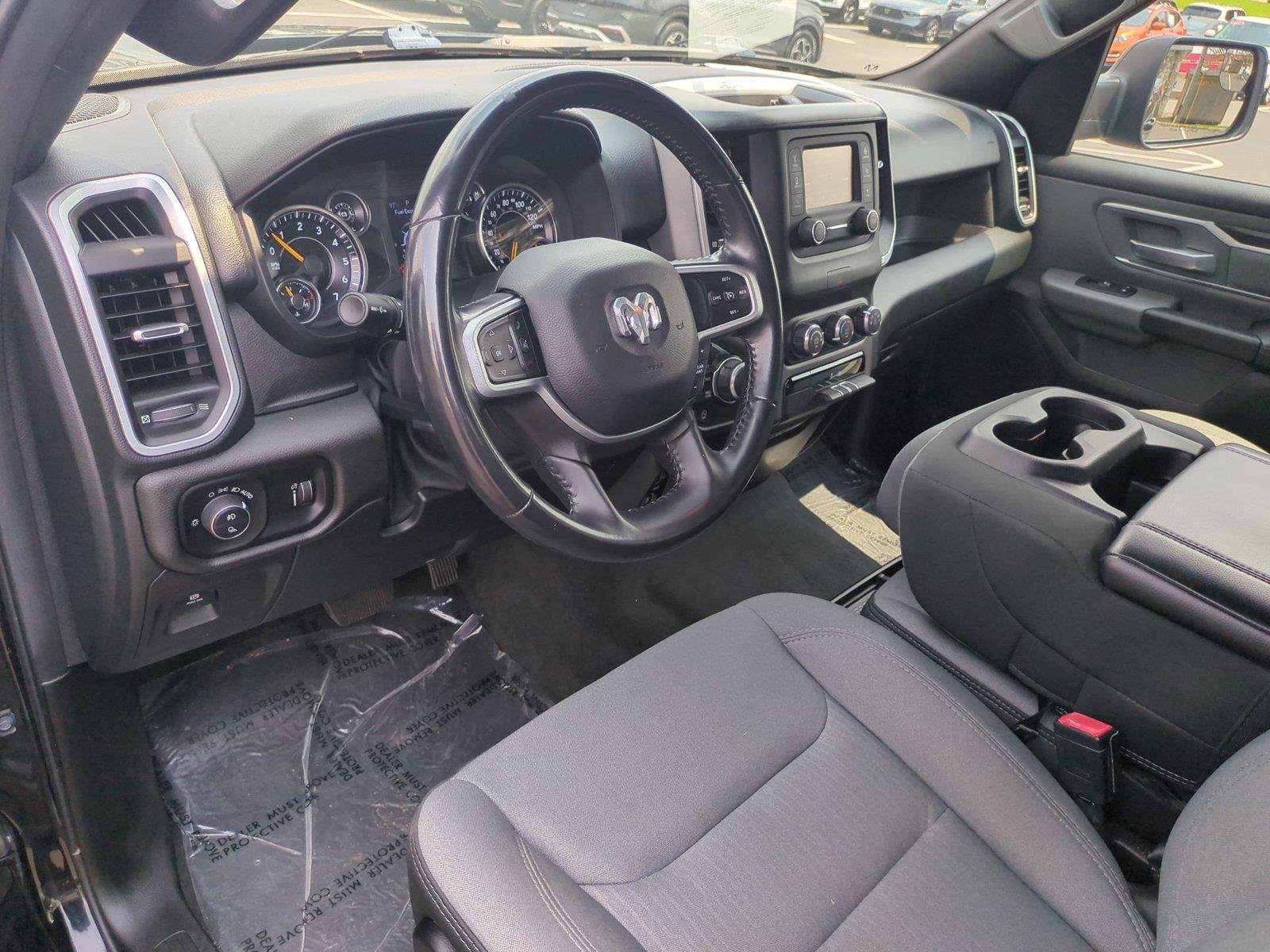 Used 2022 Diamond Black Crystal Pearlcoat Ram Big Horn image 19