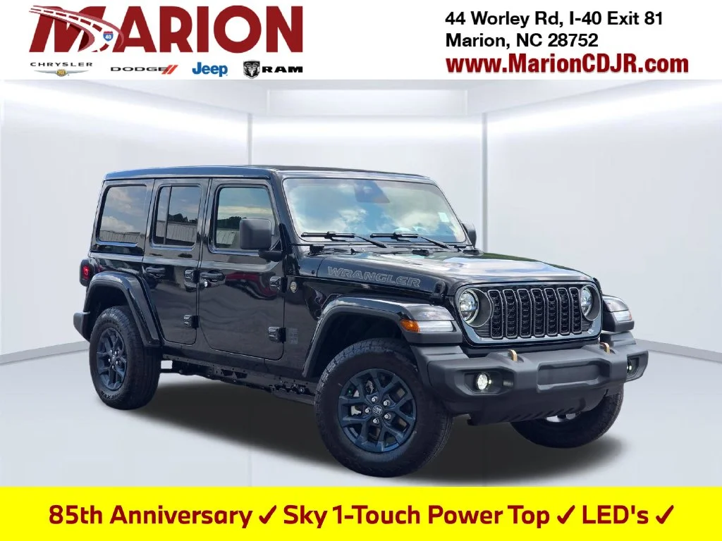 New 2026 Black Jeep 85th Anniversary Edition image 1