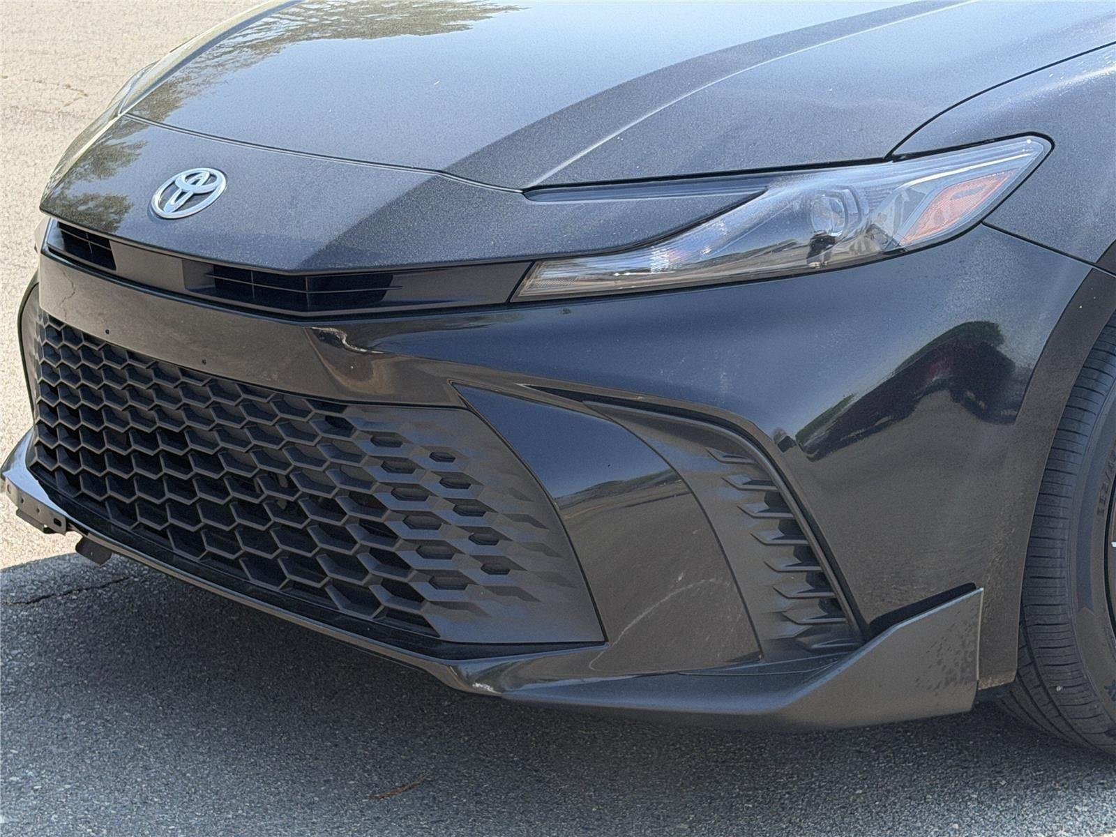 Used 2025 Midnight Black Metallic Toyota SE image 27