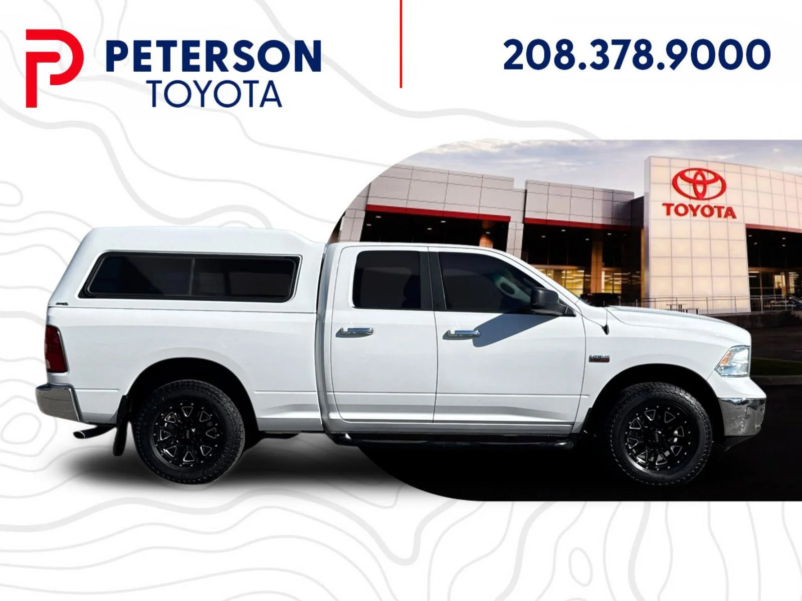 Certified Used 2017 White Ram SLT image 2