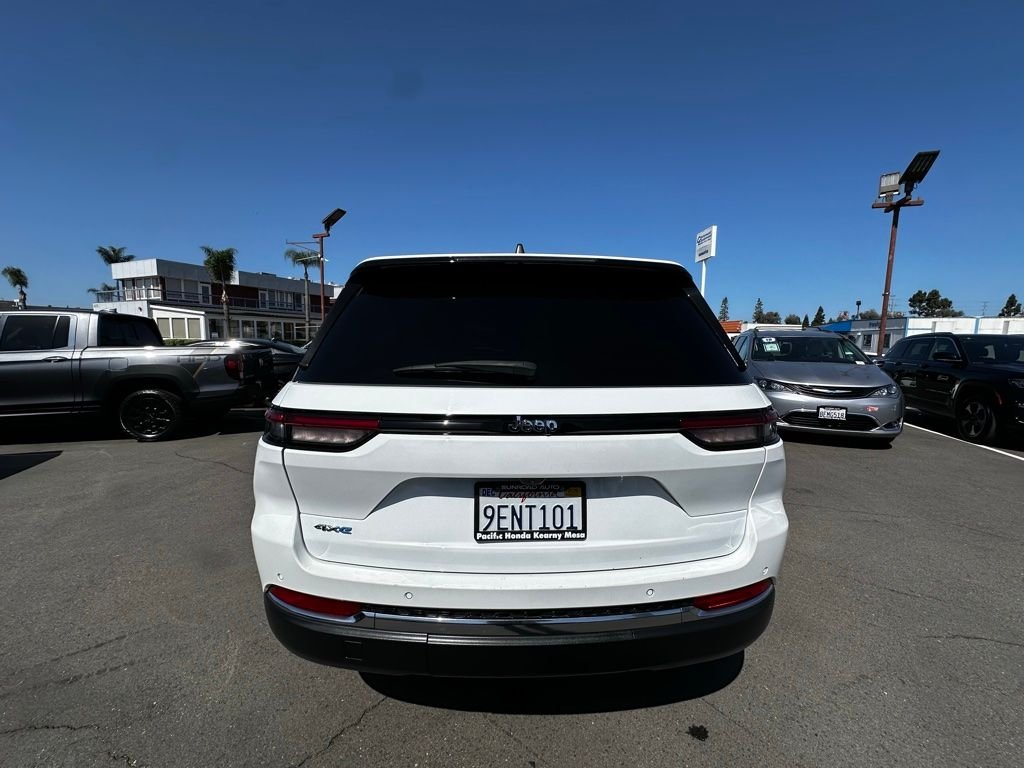 Used 2022 White Jeep 4xe image 4