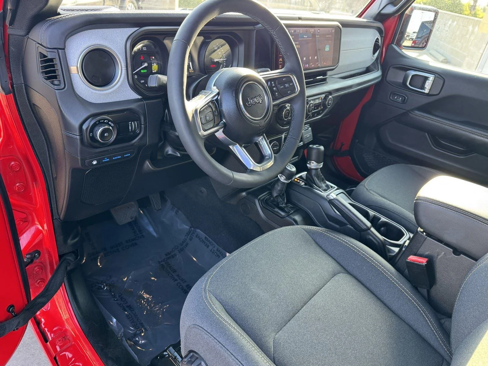 Certified Used 2025 Firecracker Red Clearcoat Jeep Sahara image 18