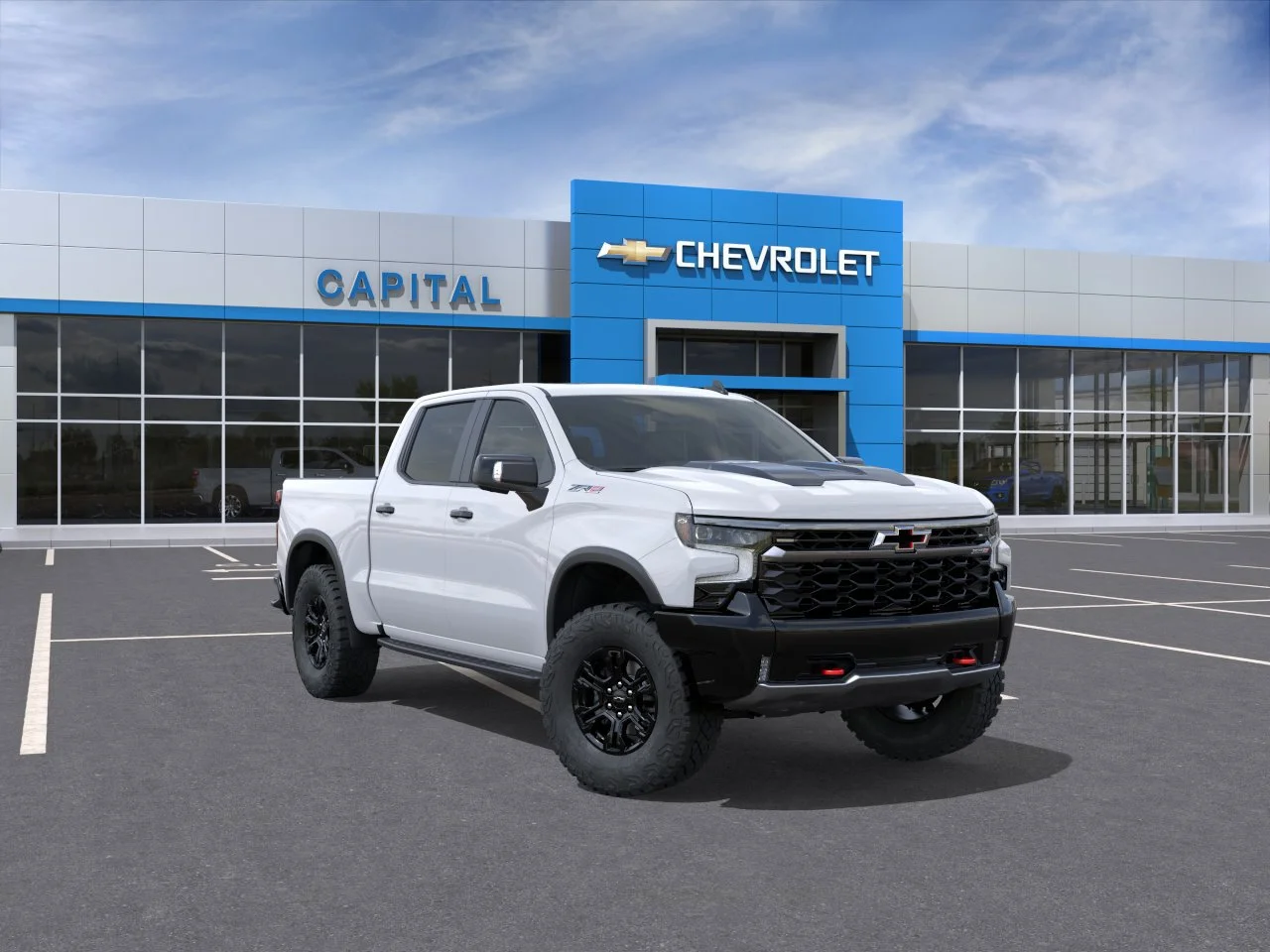 New 2026 Summit White Chevrolet ZR2 image 2
