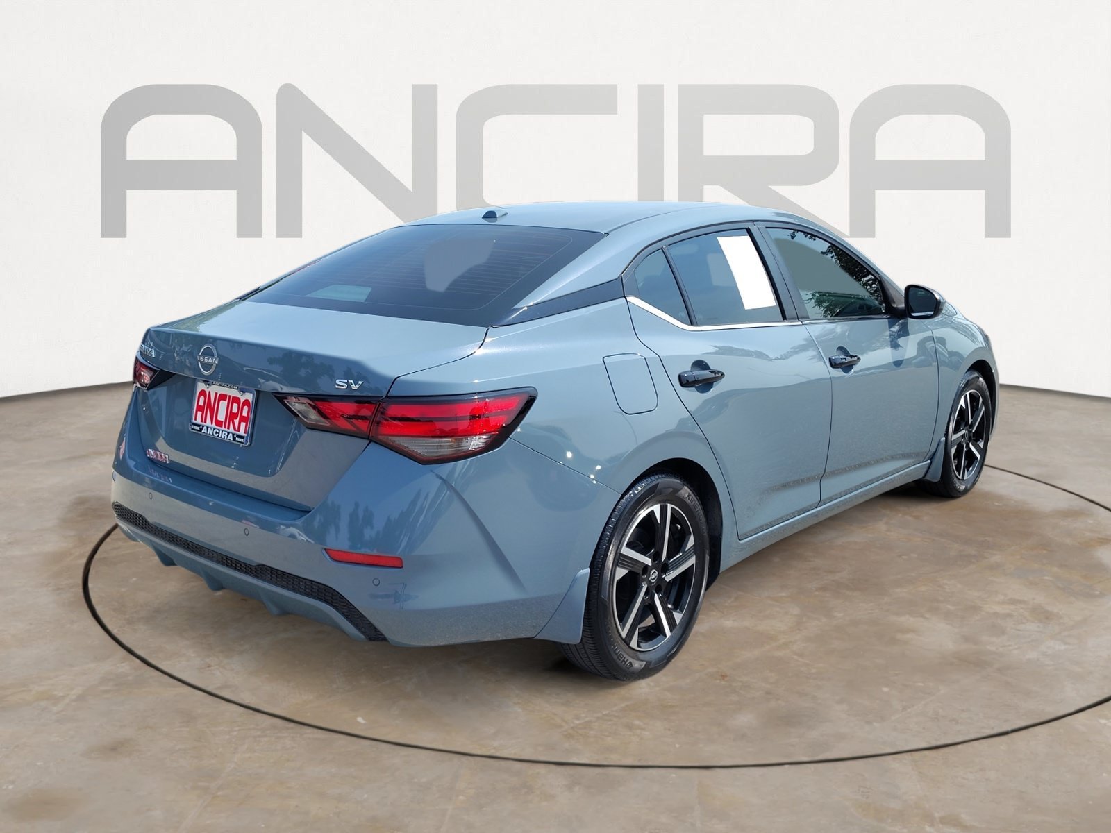 Used 2024 Atlantic Gray Metallic Nissan SV image 11