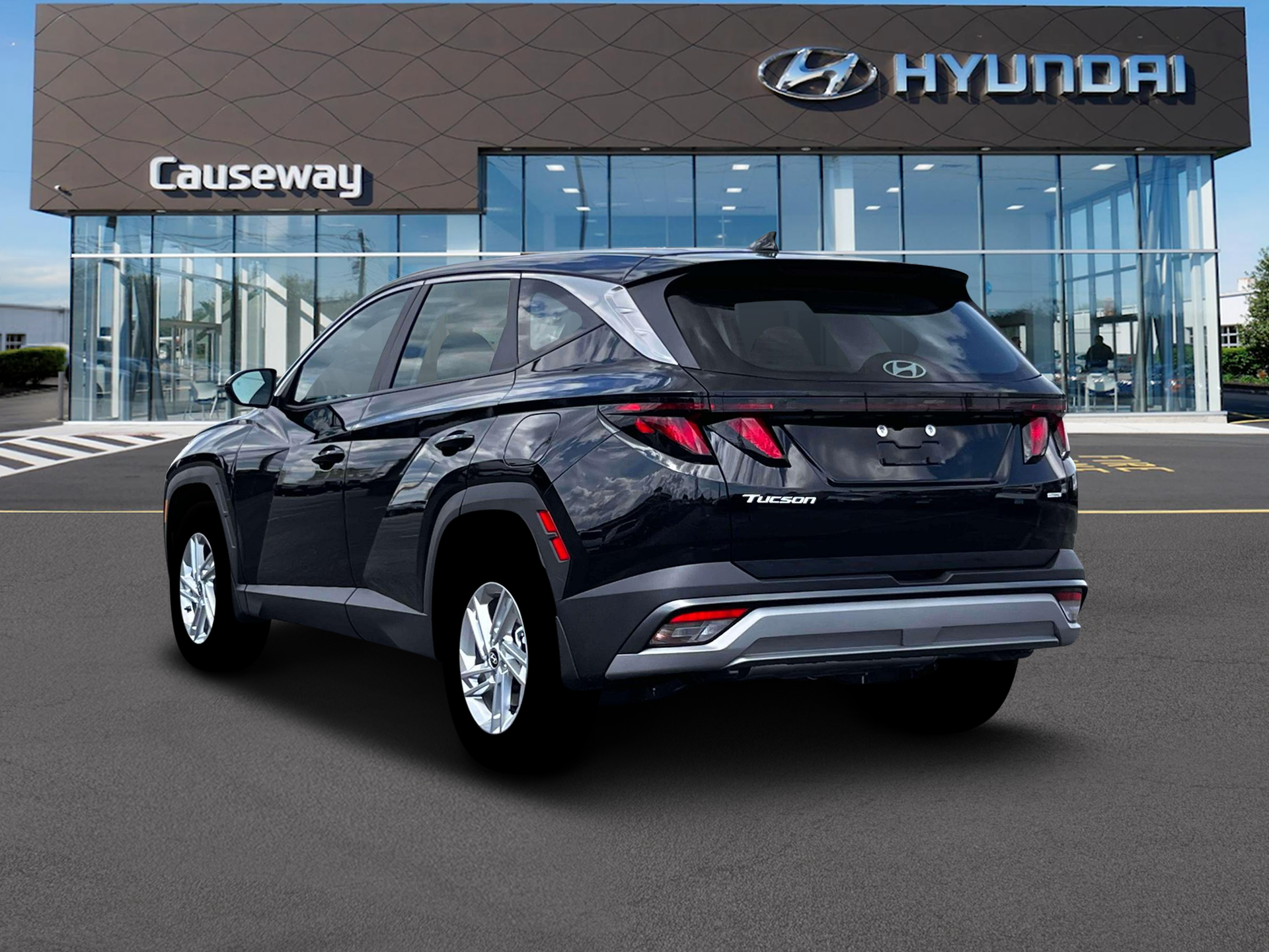 New 2026 Black Hyundai SE AWD image 5