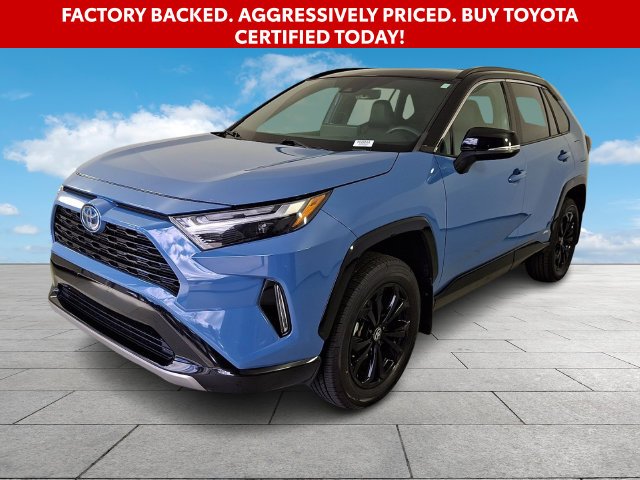 Used 2024 Blue Toyota XSE image 4