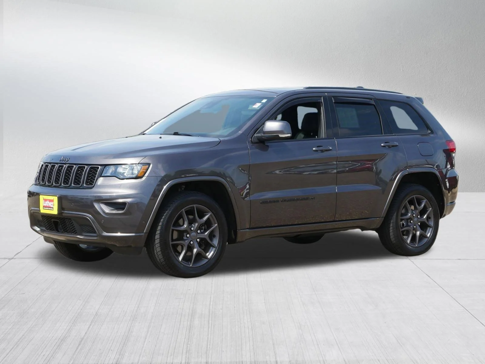 Used 2021 Granite Crystal Metallic Clearcoat Jeep 80th Anniversary image 3