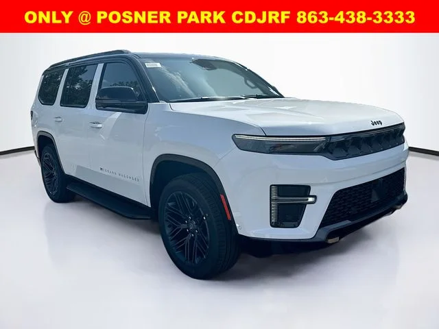 New 2026 Bright White Clear-Coat Exterior Paint Jeep Grand Wagoneer image 3