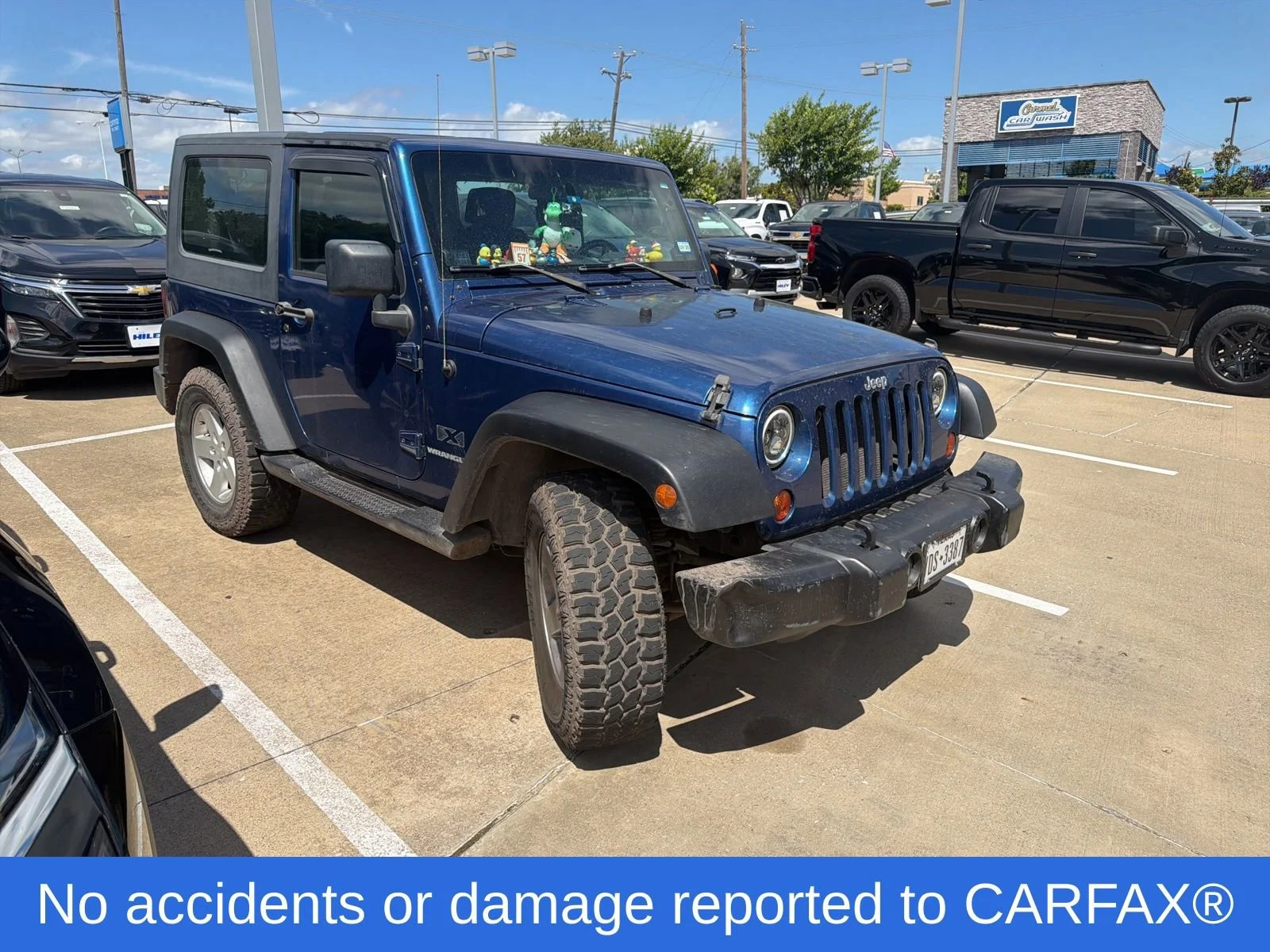 Used 2009 Jeep Wrangler X with VIN 1J4FA24119L742628 for sale in Rockwall, TX
