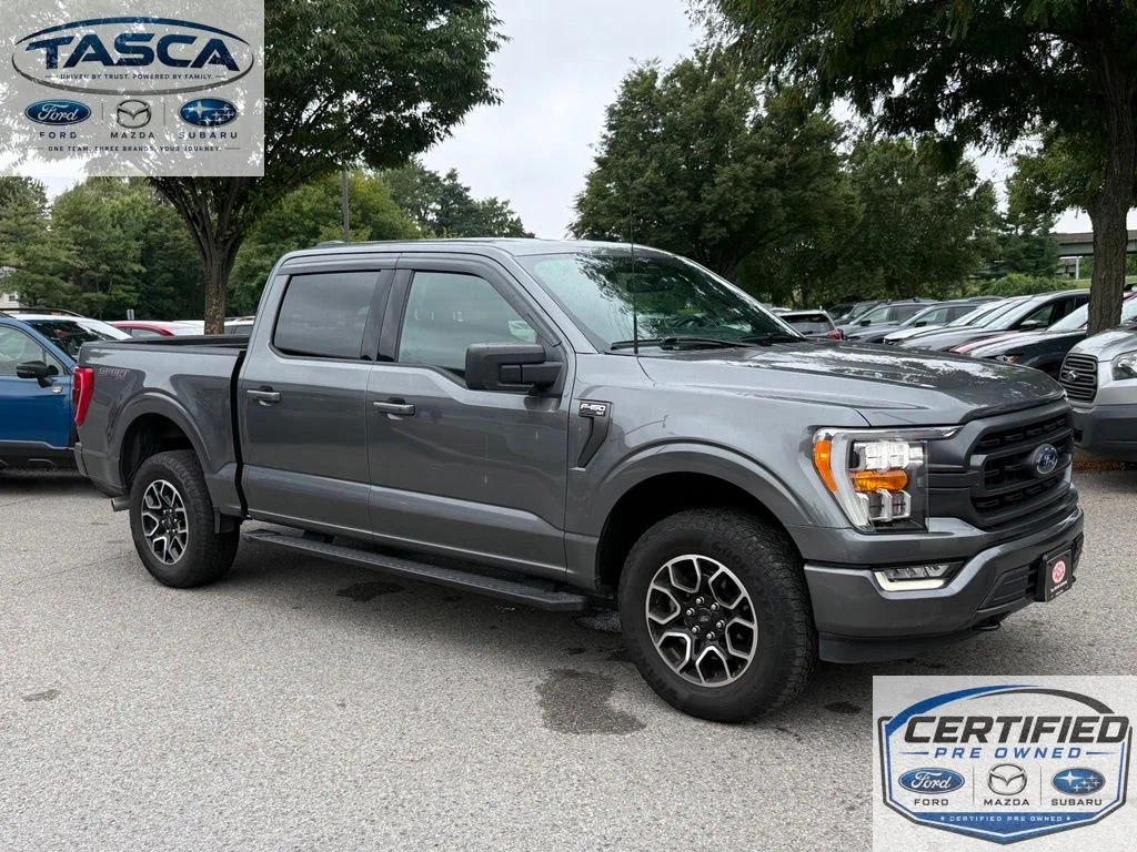 Used 2023 Gray Metallic Ford XLT image 1
