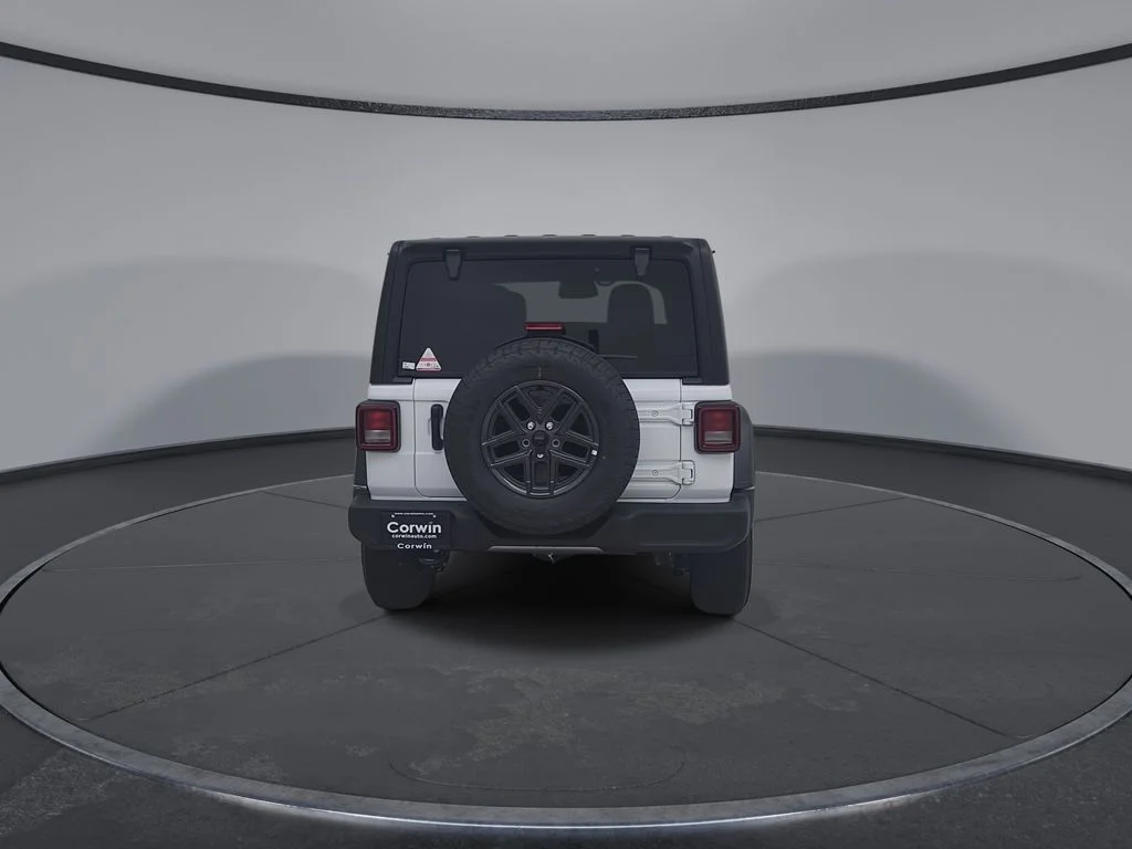 New 2026 Bright White Clearcoat Jeep Sport RHD image 14