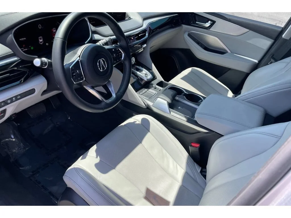 Used 2023 Lunar Silver Metallic Acura TECH image 64